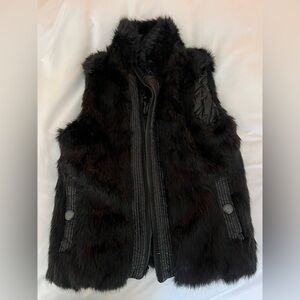 Marc Jacob’s Reversible Fur Black Vest